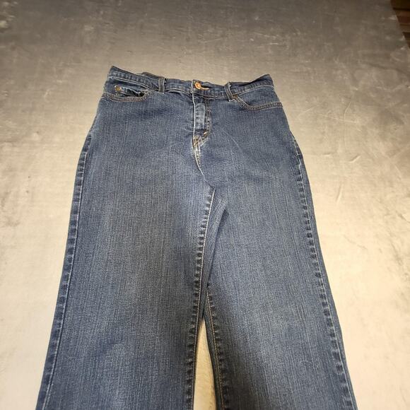 Levi's 512 Jeans Womens 12 Blue Boot Cut Perfectly Slimming Stretch Medium Wash - Picture 2 of 12